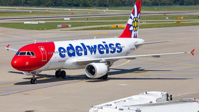 HB-JJN:Airbus A320-200:Edelweiss Air